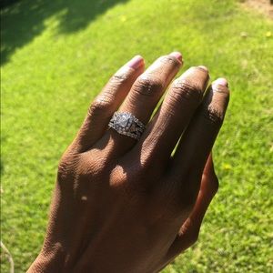 Wedding Set with Engagement